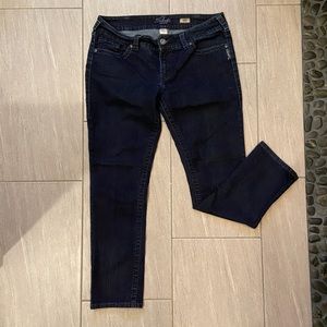 Wmns EUC Silver Jeans Suki 34x31